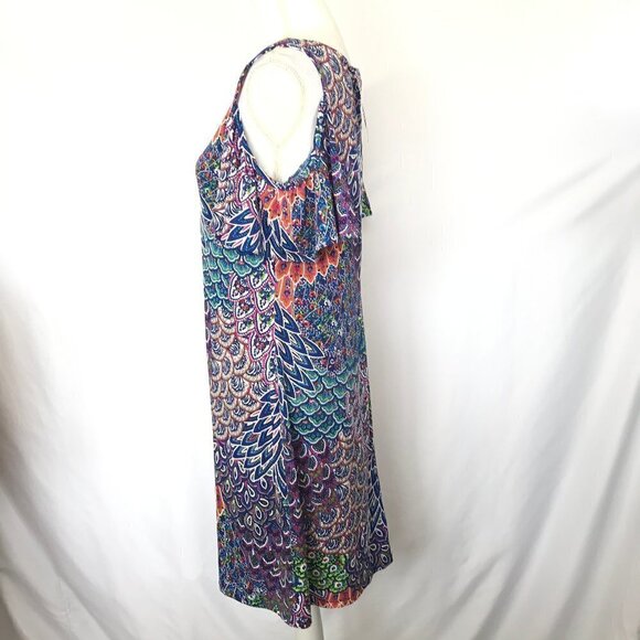 MSK Multi Color Loose fitting Dress PM - Picture 2 of 9